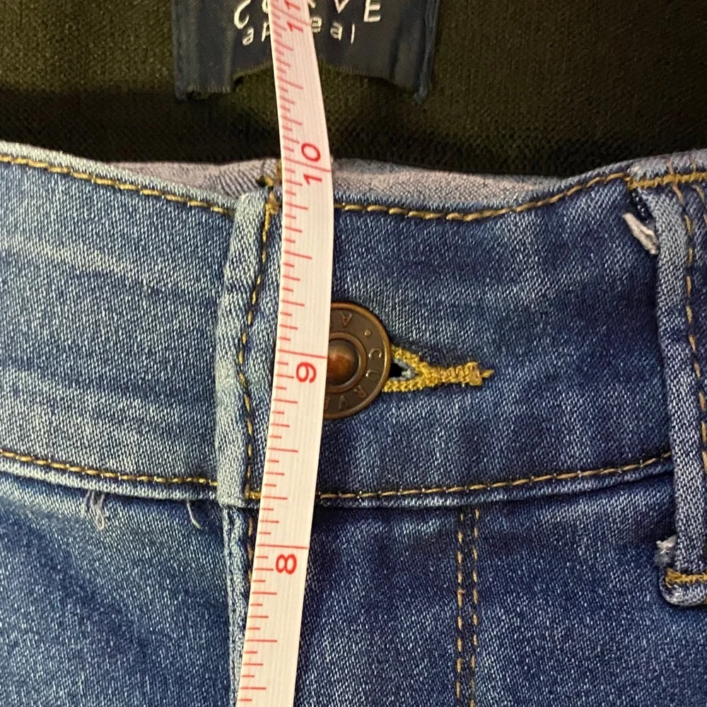 Curve Appeal High Rise Skinny Jeans Size 8/29 - Picture 8 of 9